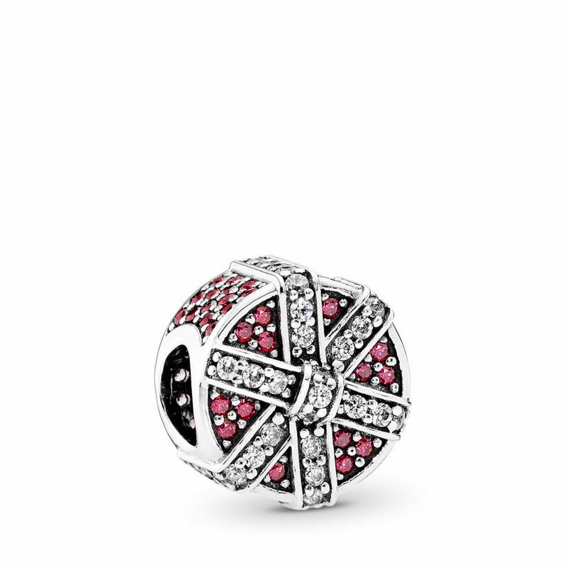 Pandora Shimmering Gift Charm NZ, Sterling Silver (370452-LKX)